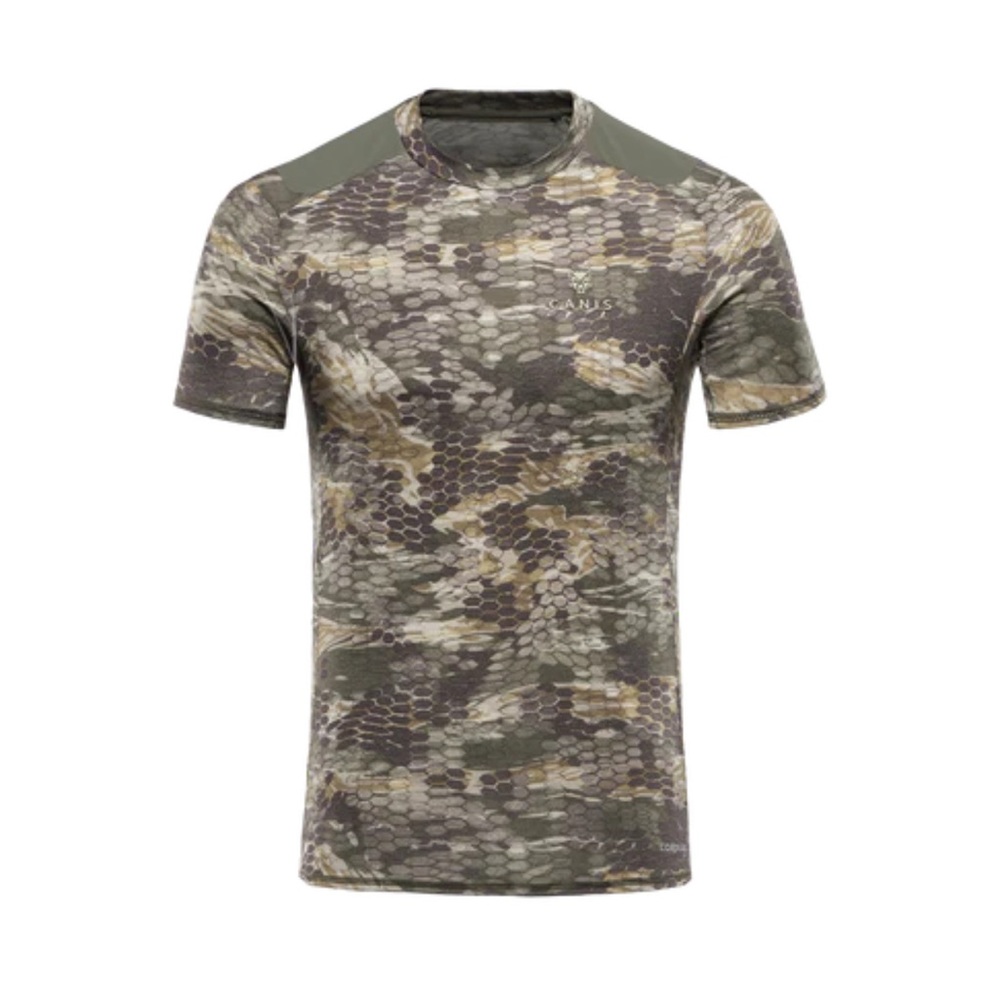 4 Tahr Merino short sleeve shirt by CANIS. Worn once. Size large.